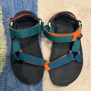 Teva Kids' Teal and Orange Sandals